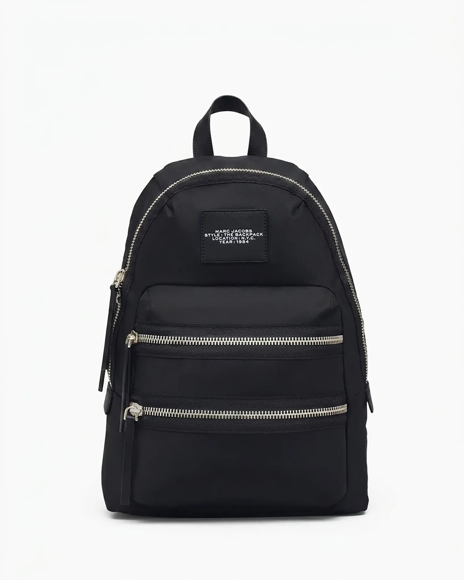 Marc Jacobs The Biker Nylon Large Backpack - Black
