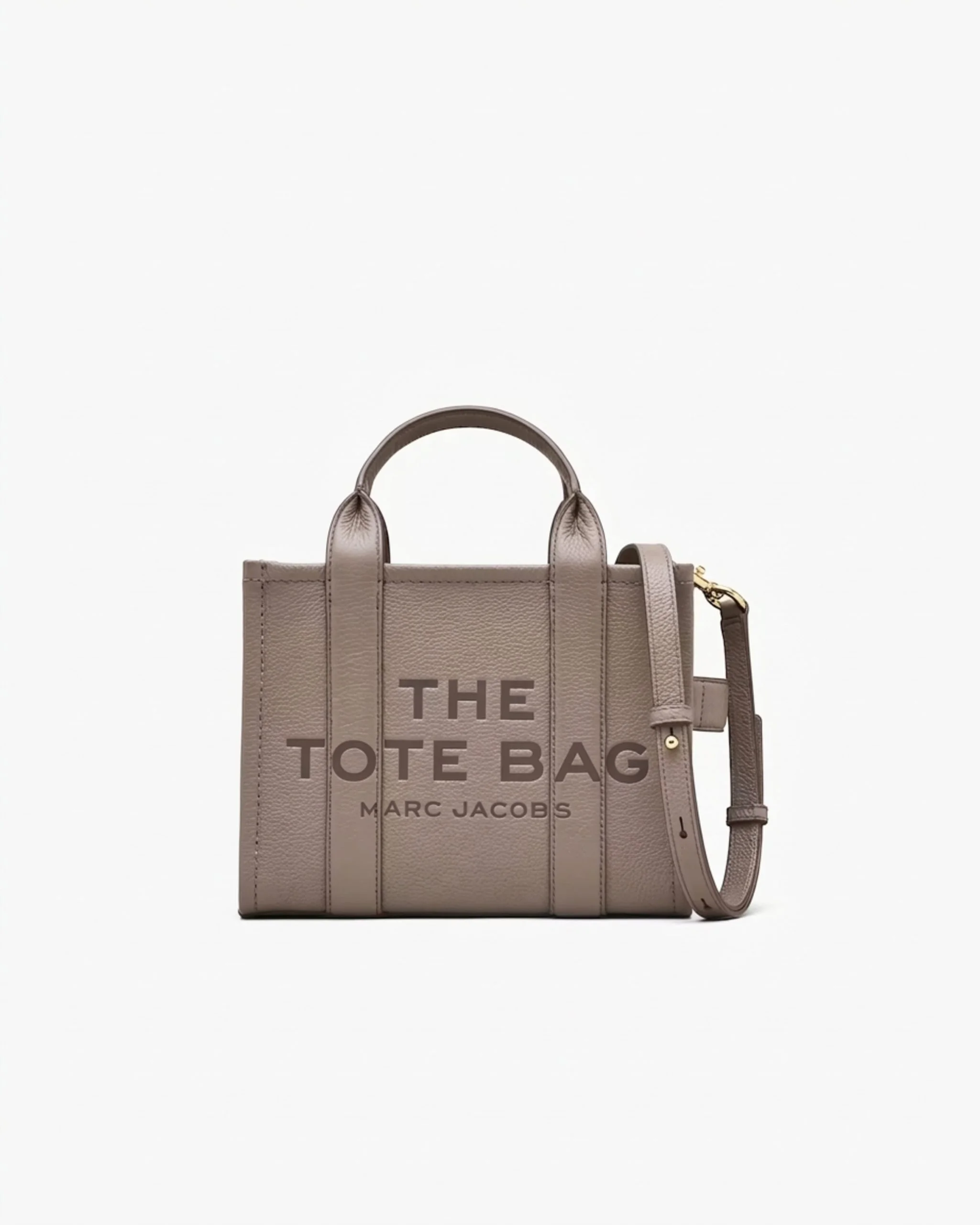 Marc Jacobs The Leather Small Tote - Cement