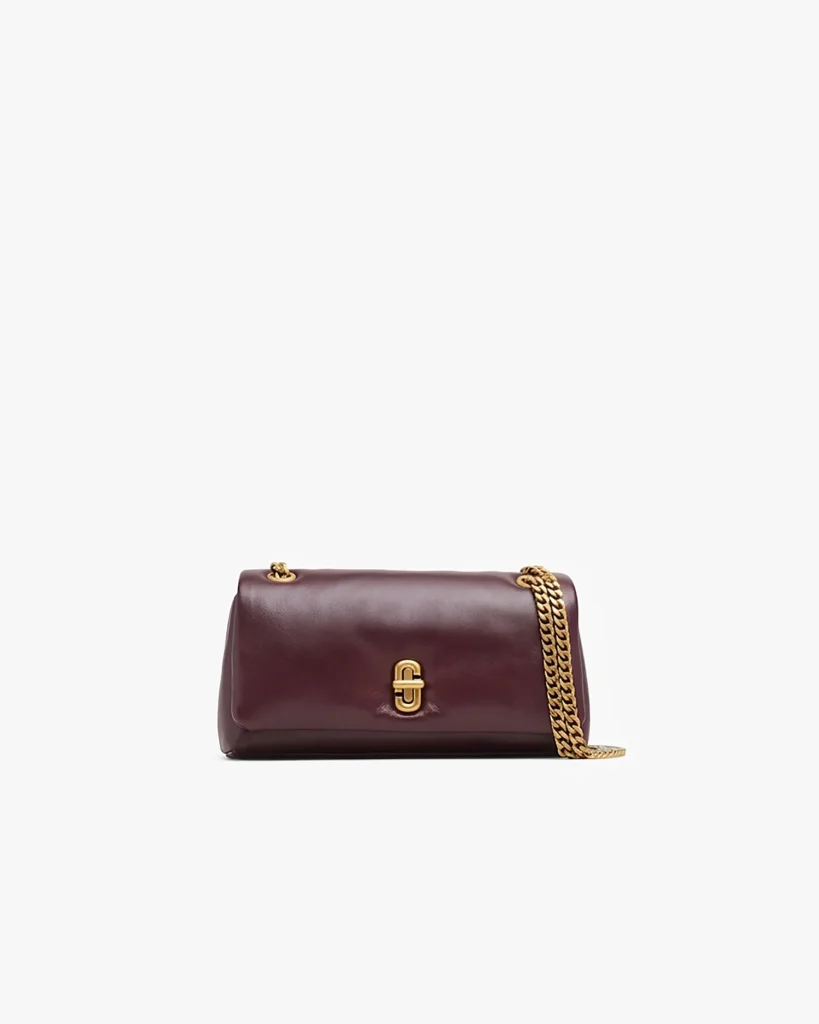 Marc Jacobs The Pop J Marc Chain Mini Bag - Dark Port