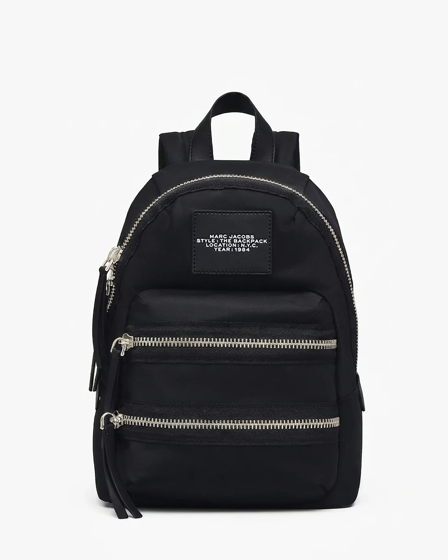 Marc Jacobs The Biker Nylon Medium Backpack - Black