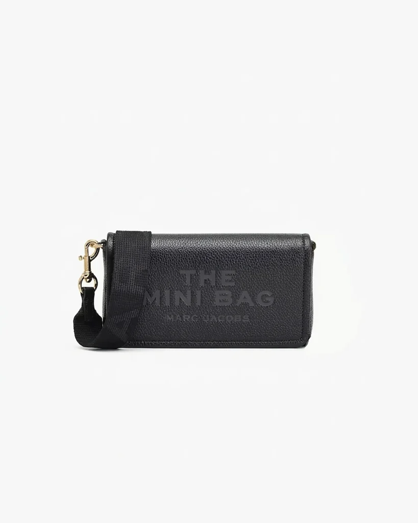 Marc Jacobs The Leather Mini Bag - Black