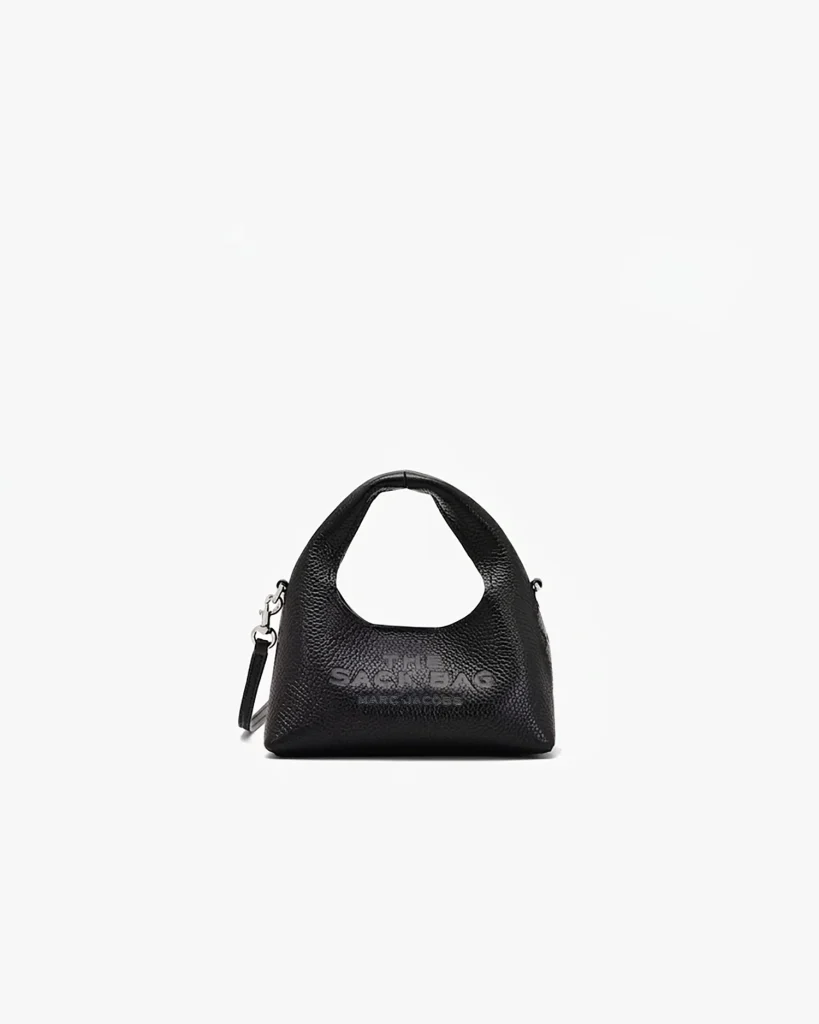 Marc Jacobs The Micro Crossbody Sack Bag - Black