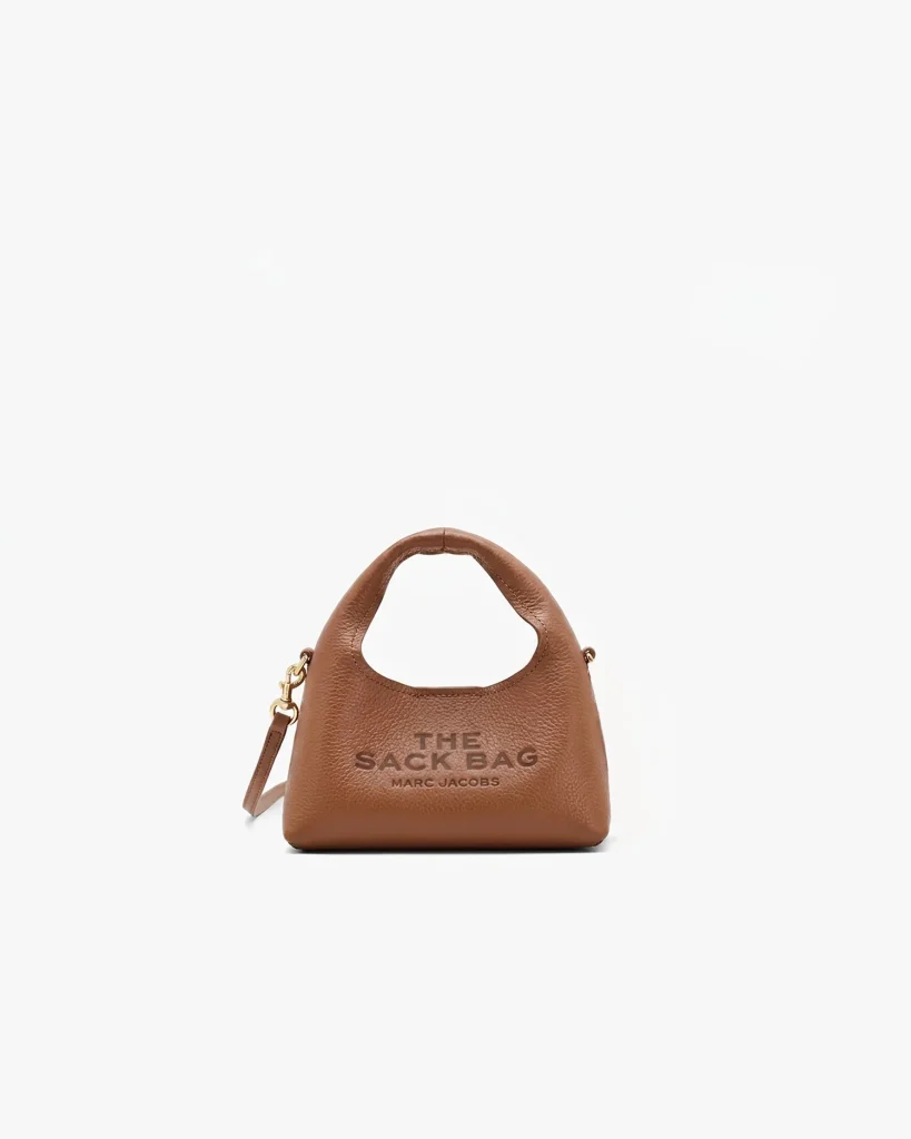 Marc Jacobs The Micro Crossbody Sack Bag - Argan Oil
