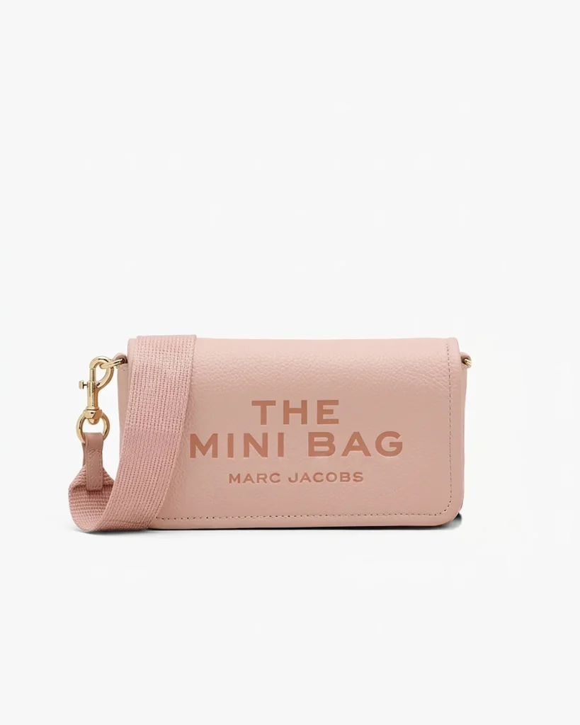 Marc Jacobs The Leather Mini Bag - Rose